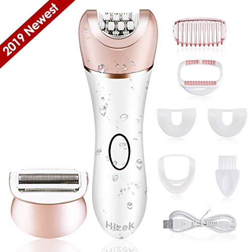 Epilator for Women,Hizek 2 in 1 Cordless Rechargeable